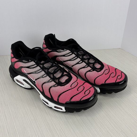 Nike Air Max Plus TN Sunset Pulse Black Pink Sneakers HF3837-600 Size 13 NEW - Picture 1 of 8